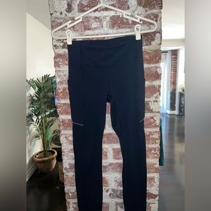 Full length (28”) Fast and Free size 4  navy leggings